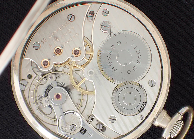 AZ-43B モバード MOVADO Cal.620N 薄型 懐中時計 | アンティーク