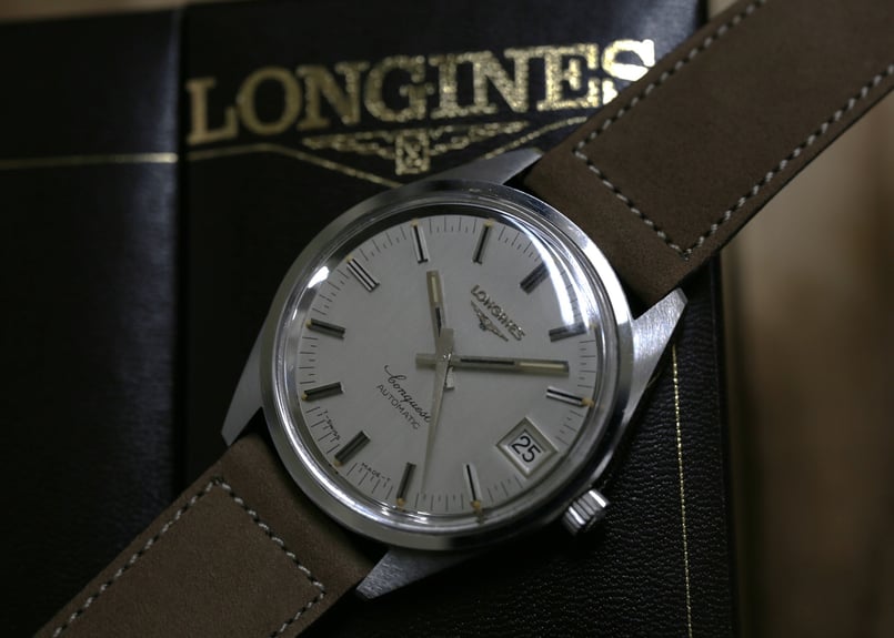 AZ-12A ロンジン LONGINES コンクエスト 自動巻き Ref.1563.2 Cal