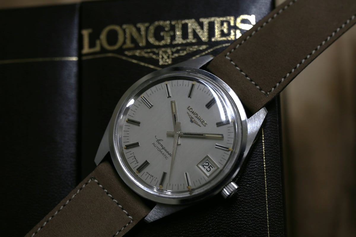 AZ-12A ロンジン LONGINES コンクエスト 自動巻き Ref.1563.2 Cal