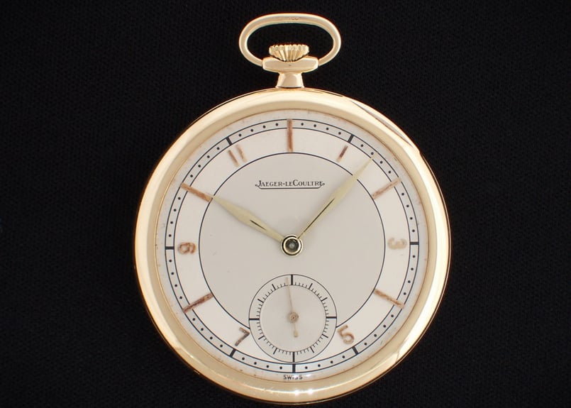 AZ-14B ジャガールクルト JAEGER LECOULTRE 懐中時計 K18YG薄 AZ-14B ジャガールクルト JAEGER LECOULTRE 懐中時計 K18YG薄