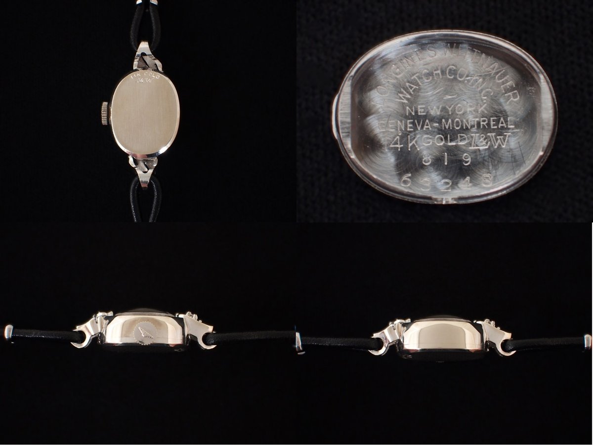 AO-29C ロンジン LONGINES レディース手巻き K14WG AO-29C ロンジン LONGINES レディース手巻き K14WG