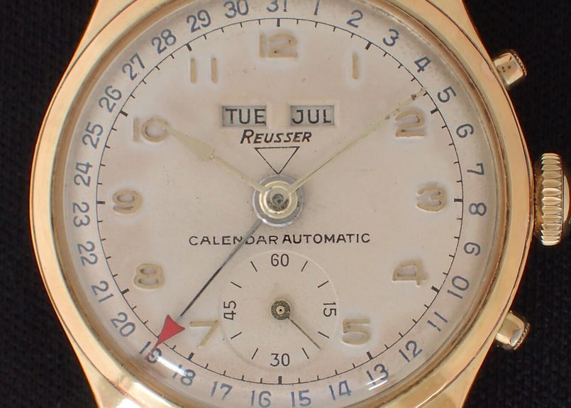 AX-43C Reusser Freres S.A カレンダーオートマチック | アンテ