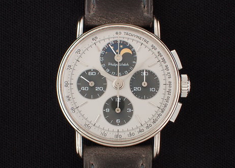 AZ-42B フィリップウォッチ　Philip Watch　カレンダー　ムーンフェイズ　クロノグラフ　Cal.1883　手巻き