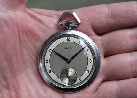 BB-13B  ティソ　セクターダイヤル   CHs TISSOT＆FILS　　懐中時計