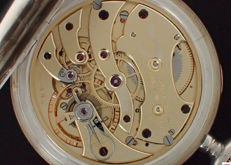 AS-103B　ユリスナルダン　Ulysse Nardin　シルバー懐中時計　　オリジナルBOX付き