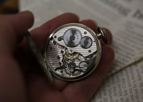 AZ-43B  モバード   MOVADO　Cal.620N　薄型　懐中時計