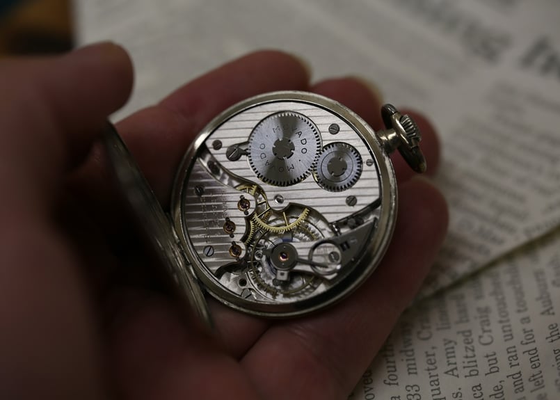 AZ-43B モバード MOVADO Cal.620N 薄型 懐中時計 | アンティーク