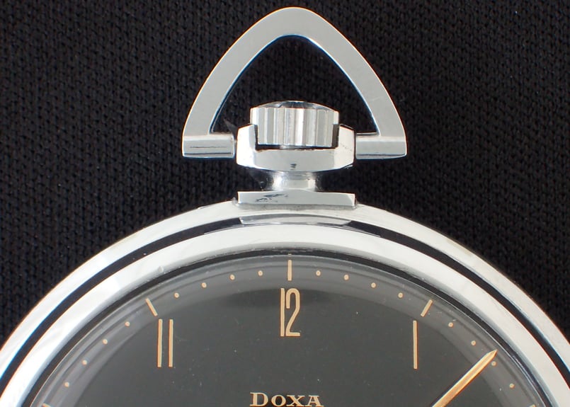 AX-60C ドクサ DOXA 懐中時計 ブラックミラーダイヤル | アンティーク