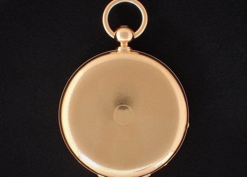 AT-70B H.モーザー H.Moser ＆ Cie. 鍵巻鍵合せ懐中時計 K18YGハン