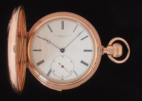AX-56B　 ティファニー ファイブミニッツリピーター　Tiffany & Co.　Five-minute repeater懐中時計　「在庫有り、価格はお問合せ下さい」