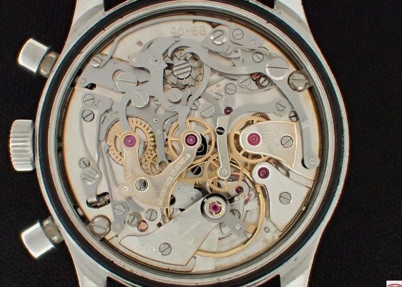 スイス製懐中時計エクセルシオパーク クロノグラフ手巻き