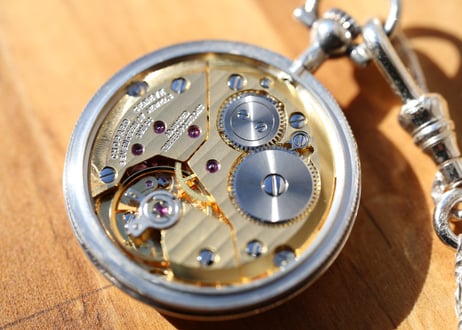 AZ-31B  ショパール　Chopard　懐中時計　シルバーケース　オリジナルBOX付き