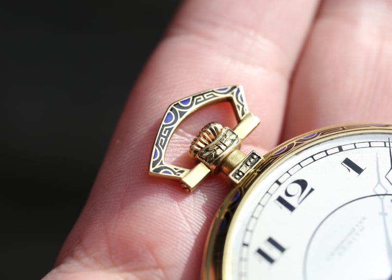 AX-59A ゼニス クロノメーター ZENITH Chronometre 薄型懐中時計