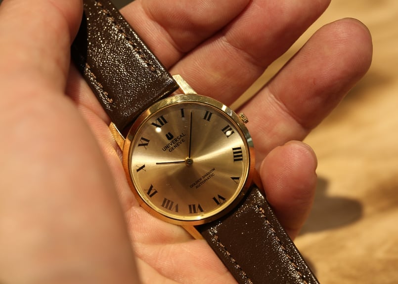 AZ-26B ユニバーサルジュネーブ UNIVERSAL GENEVE ゴールデンシャドー 