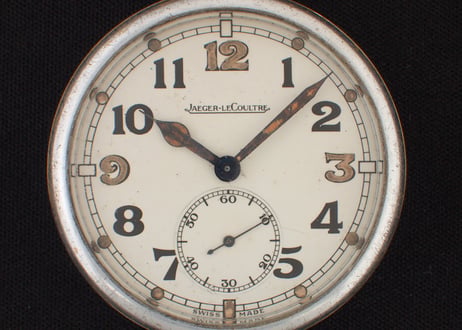 AZ-45B ジャガールクルト　 Jaeger-LeCoultre　G.S.T.P ブロードアロー　ミリタリー懐中時計