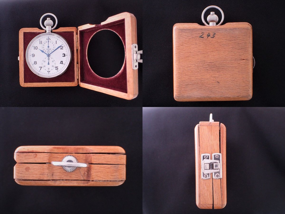 m*a様 SWISS ARMY オフィサーズウォッチ クロノグラフ　アンティーク ビクトリノックスの新コレクション「Swiss Army」、クォーツ