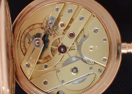 BA-4B オーデマ・フレーレ  AUDEMARS FRERE  K14YG ハンターケース　懐中時計