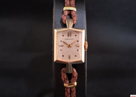 AM-65C　ロンジン　LONGINES　レディース　手巻き　K14YG