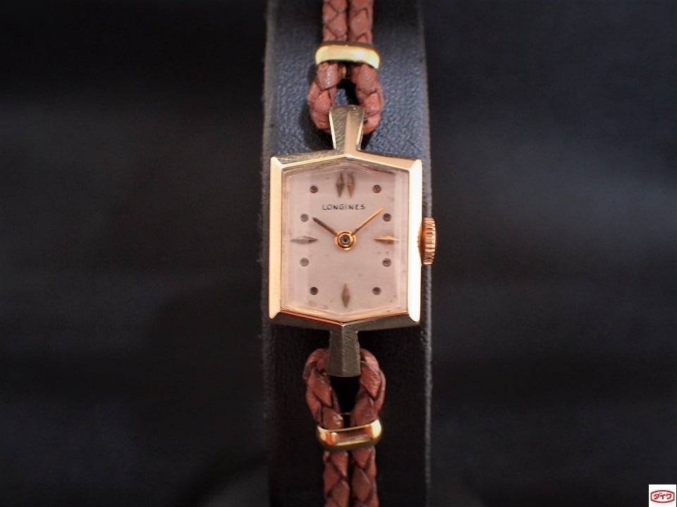 【F】LONGINES ロンジン ヴェルメイユ 手巻き レディース 腕時計 AM-65C ロンジン LONGINES レディース 手巻き K14YG | アンティークウォ
