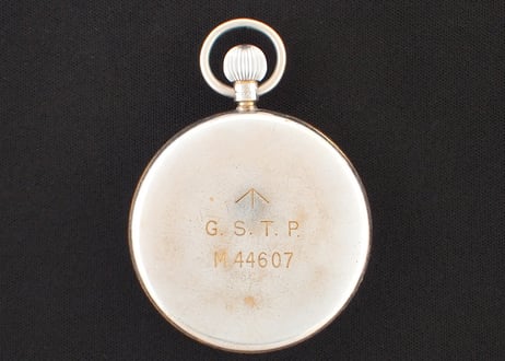 AZ-45B ジャガールクルト　 Jaeger-LeCoultre　G.S.T.P ブロードアロー　ミリタリー懐中時計