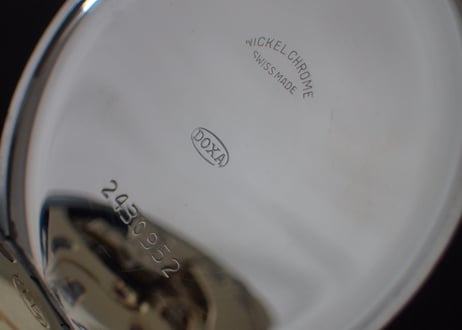 AX-60C 　ドクサ　 DOXA　懐中時計　ブラックミラーダイヤル