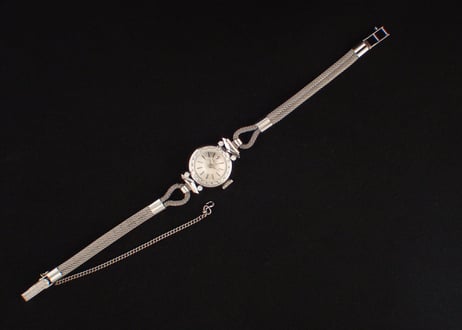 ＡL-26B　ティソ　TISSOT　K14WG・4Pダイヤケース　手巻き　レディース