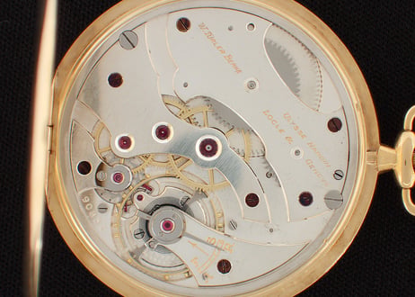 AZ-47B　ユリスナルダン   チューラーＷネーム 　Ulysse Nardin　　W.TURLER BERNE　K18YG  懐中時計　BOX付き