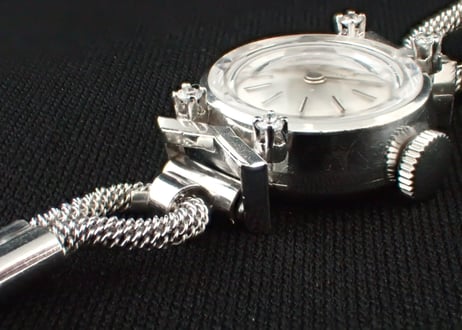 ＡL-26B　ティソ　TISSOT　K14WG・4Pダイヤケース　手巻き　レディース
