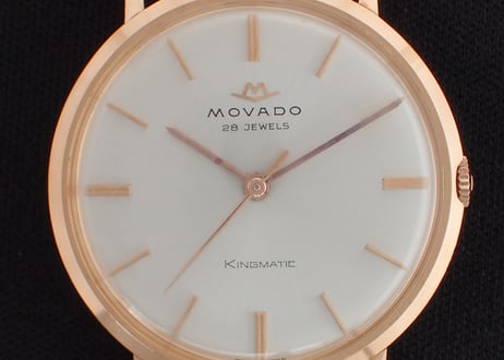 AZ-25B  モバード MOVADO　キングマチック  KingMatic　K18RG　自動巻き