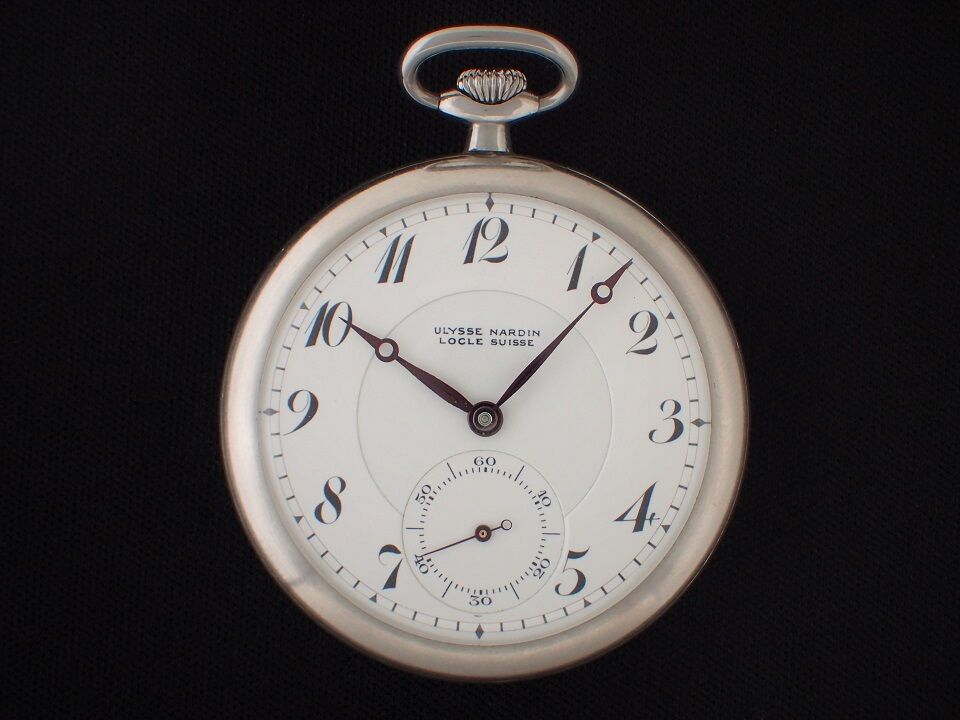 Ulysse Nardin 手巻き懐中時計　ブルーサファイア ユリス・ナルダン 懐中 ブルーサファイア | アンティー
