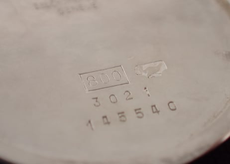 AZ-31B  ショパール　Chopard　懐中時計　シルバーケース　オリジナルBOX付き