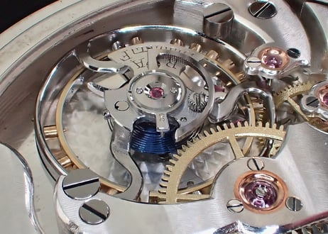 AV-29B Fabrique Diamant　ギョームテンプ　ヌーシャテル天文台クロノメーターコンクール出品ムーブメント　セット品  希少懐中時計