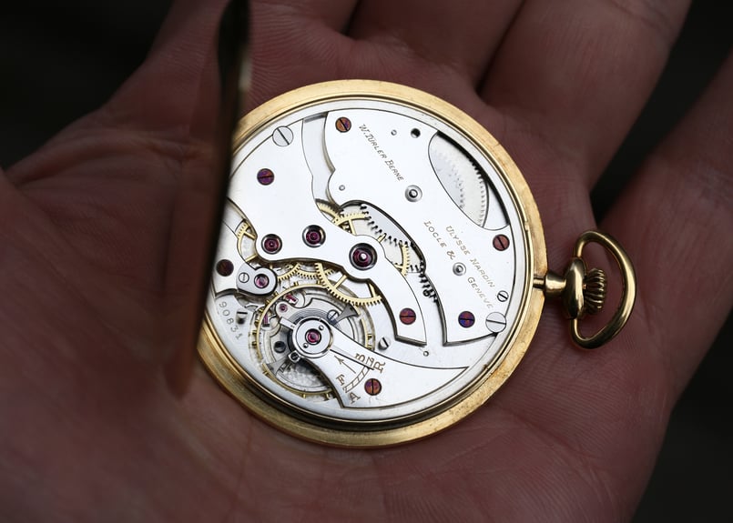 専用JJ299CGL鑑定付★SALE特価 AZ-47B ユリスナルダン チューラーWネーム Ulysse Nardin W.TU