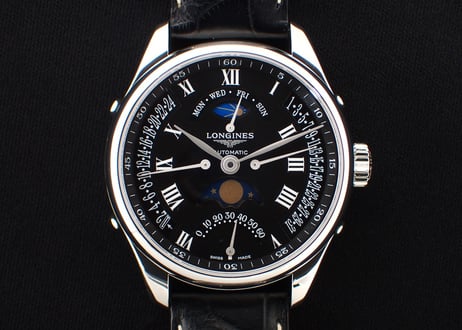 AX-55A　ロンジン　LONGINES　 マスターコレクション レトログラード ムーンフェイズ　 Master Collection Retrograde Moon Phase