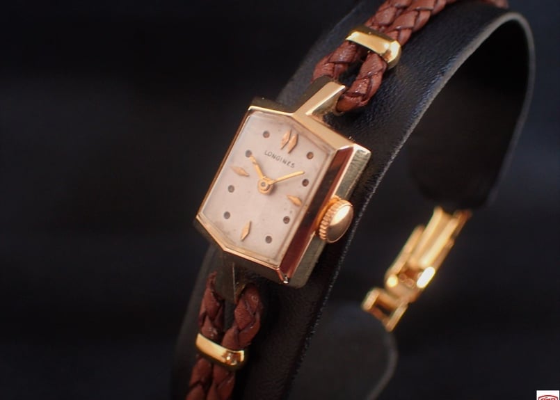 AM-65C ロンジン LONGINES レディース 手巻き K14YG | アンティークウォ
