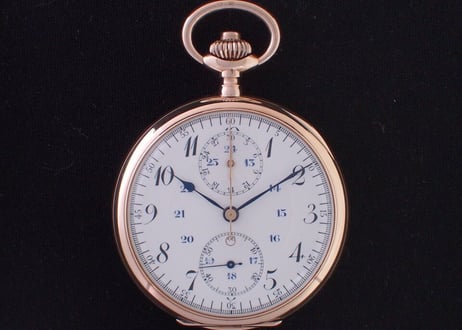 AT-14B　ゼニス　クロノグラフ　ZENITH　chronograph　懐中時計　K14RGケース