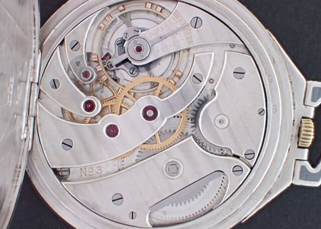 AT-40B　サンティミエ スクールウォッチ　 École d'horlogerie de Saint-Imier 　懐中時計 シルバーニエロ仕上げケース　希少