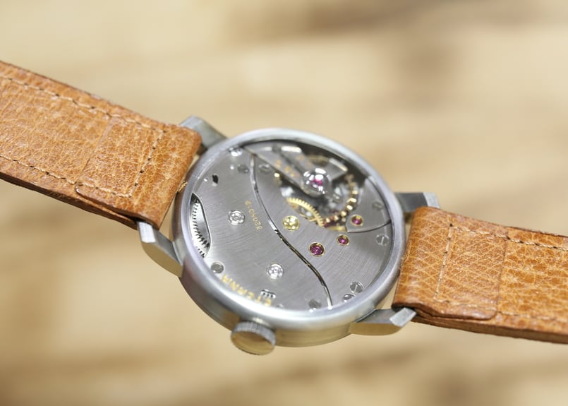 AX-26B エテルナ ETERNA Cal.852 手巻き スケルトン裏蓋 デッドストック