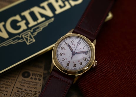 AZ-7C  ロンジン　Longines　Cal.10L　(Cal.10.68N)　K14YGケース　手巻き