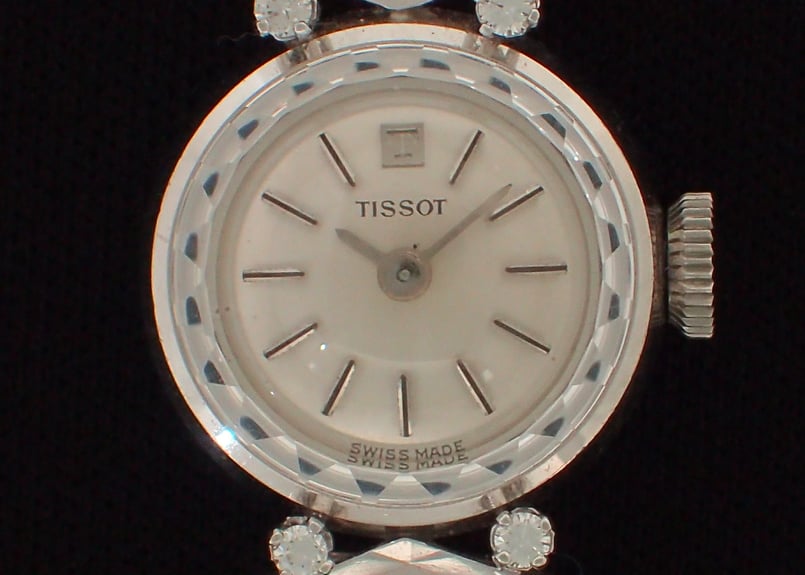 AL-26B ティソ TISSOT K14WG・4Pダイヤケース 手巻き レディース
