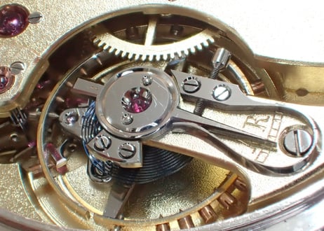AX-29B　システムグラスヒュッテ   System Glashütte　シルバーケース懐中時計