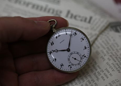 AZ-43B  モバード   MOVADO　Cal.620N　薄型　懐中時計