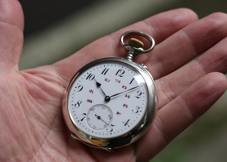 AR-101B　ラ・ショー＝ド＝フォン　スクールウォッチ  Ecole d’horlogerie La Chaux-de-Fonds  SchoolWatch　懐中時計
