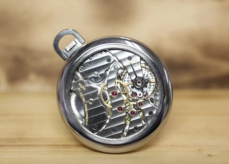 BA-5B　IWC　インターナショナルウォッチカンパニー　Cal.95　懐中時計  ウラスケ