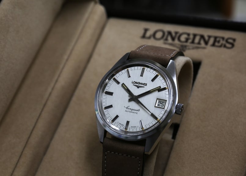 AZ-12A ロンジン LONGINES コンクエスト 自動巻き Ref.1563.2 Cal