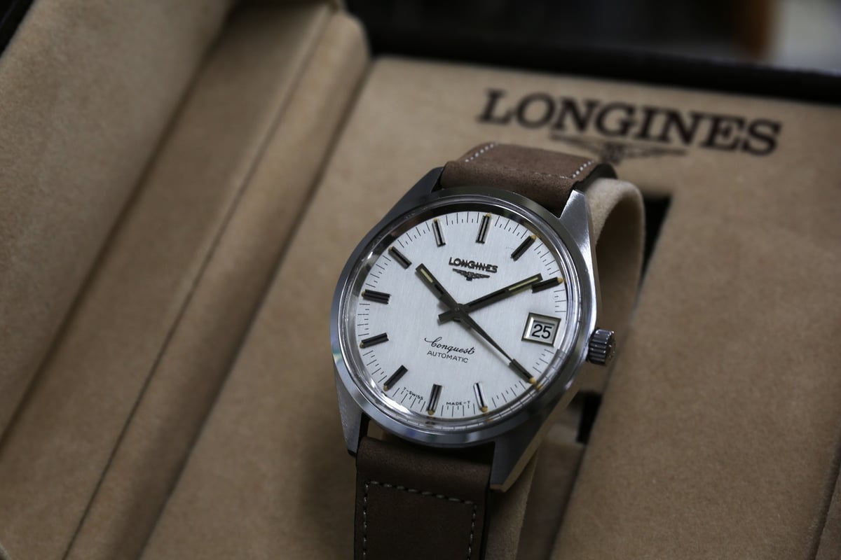 ロンジン ヴィンテージ コンクエスト 自動巻 9035