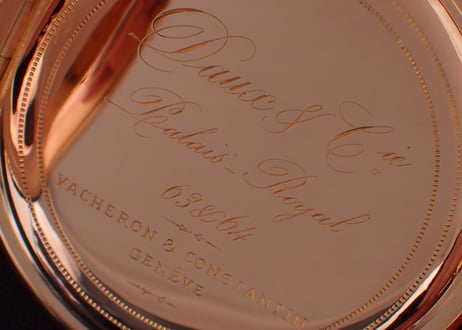 BA-29B   ヴァシュロン・コンスタンタン　VACHERON CONSTANTIN　懐中時計　ローズゴールド