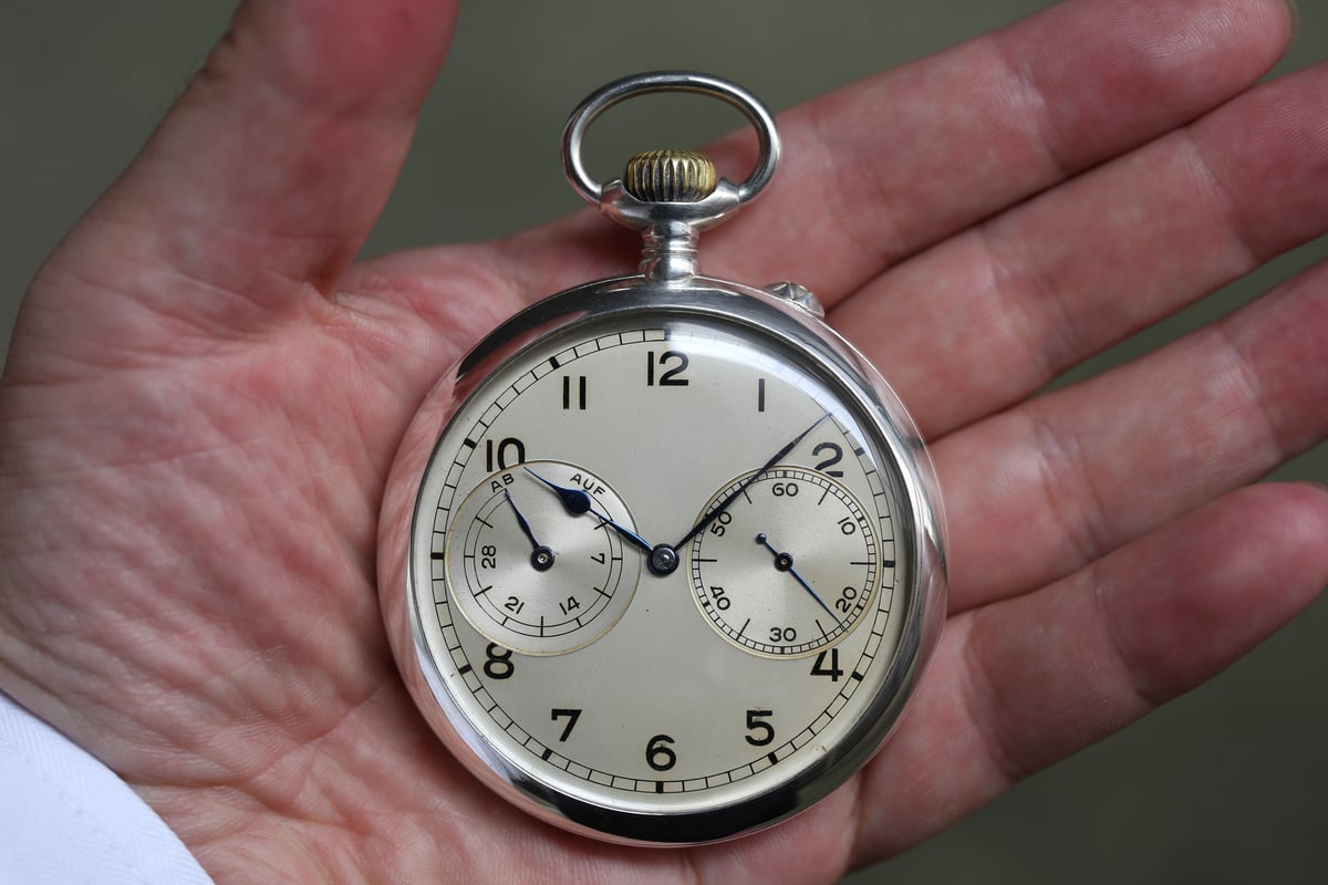 BB-18B A.ランゲ＆ゾーネ KM 観測時計 デッキウォッチ A. Lange &