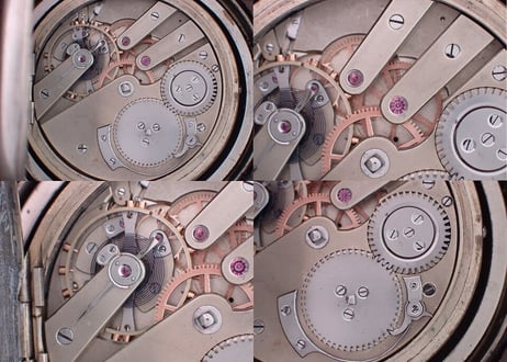 AK-39A　マリンクロノメーター型　デテント  Marine Chronometer 　鍵巻き鍵合せ置時計