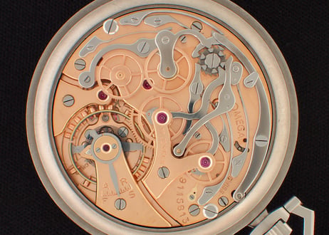 BA-53B   ビエンヌ　スクールウォッチ　TECHNICUM CANTONAL, ECOLE D’HORLOGERIE　UHRMACHERSCHULE, BIENNE　クロノグラフ　懐中時計
